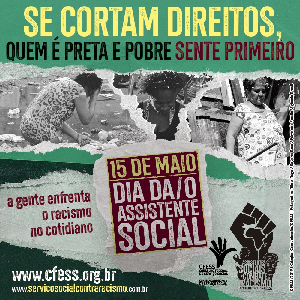 Ações CFESS-CRESS pelo Brasil – Serviço Social Contra o Racismo