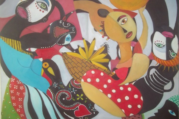 Quadro Miscelânia Brasileira faz parte da mostra